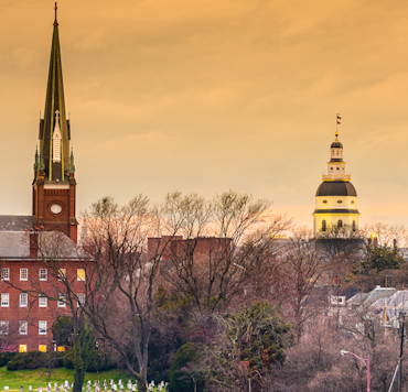 Annapolis Maryland skyline